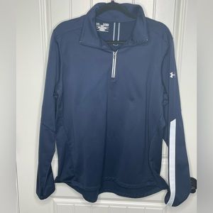 Under Armour half zip pull over size x-large like new